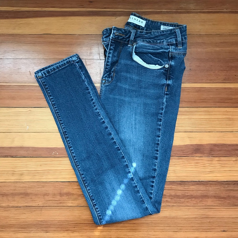 Pacsun Medium-Wash Super Skinny Jeans
